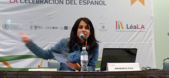 Amaranta Pico Salguero, antropóloga, escritora y docente de la UArtes