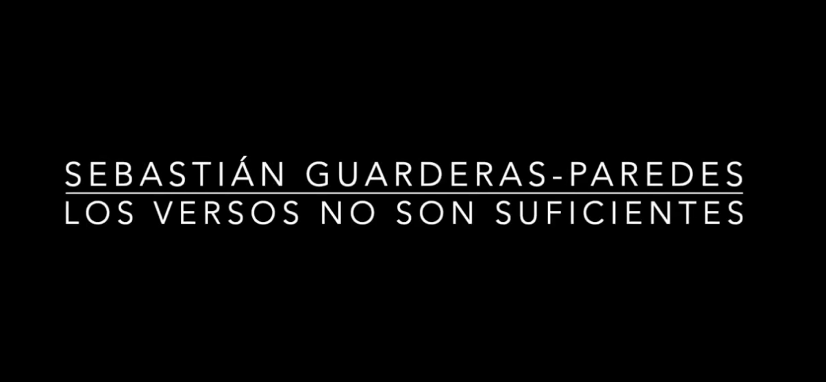 Los Versos no son Suficientes para voces, piano y electrónica