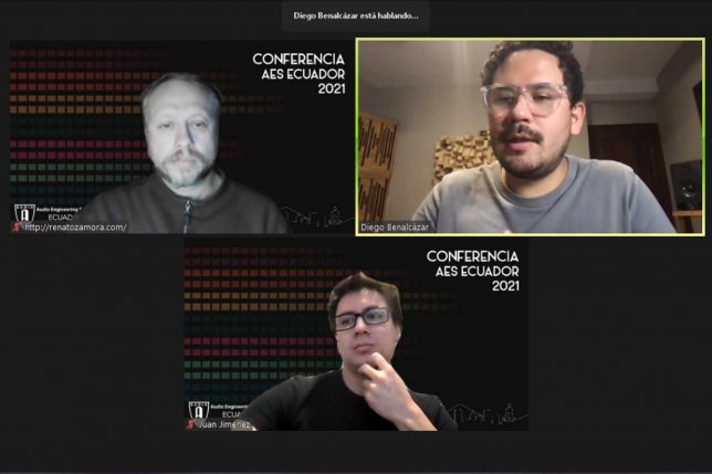 Estudiantes UArtes están en la final de la Competencia Mezcla Estudiantil AES