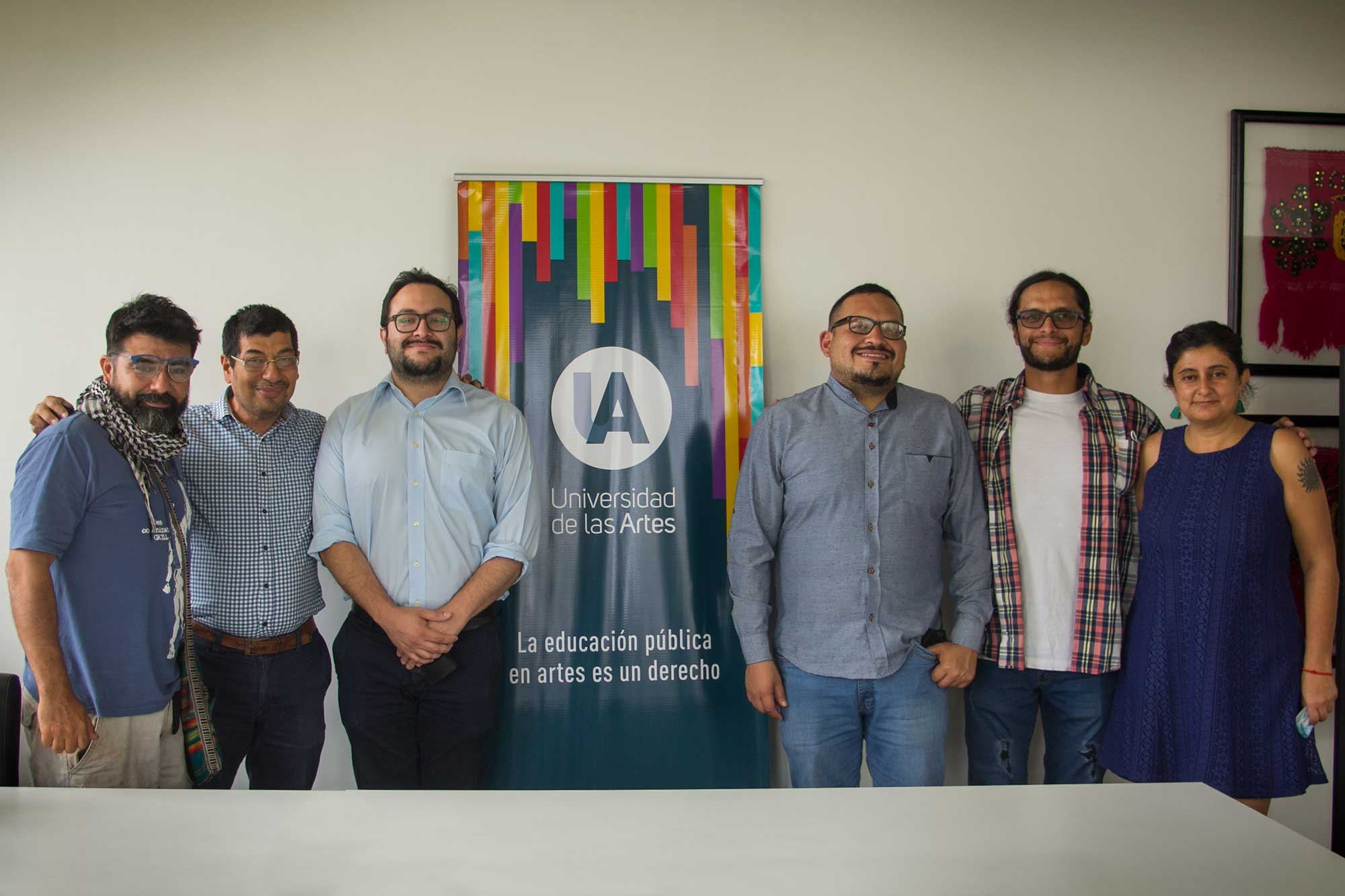 Cooperación interinstitucional entre la UArtes y la Casa de la Cultura Núcleo de Tungurahua