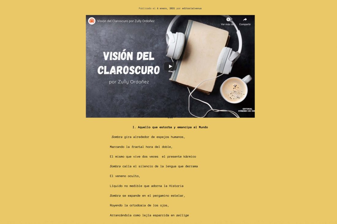 01 EDITORIAL CRIMENES EN VENUS